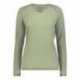 Augusta Sportswear 6847 Women's Super Soft-Spun Poly Long Sleeve V-Neck T-Shirt