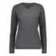 Augusta Sportswear 6847 Women's Super Soft-Spun Poly Long Sleeve V-Neck T-Shirt