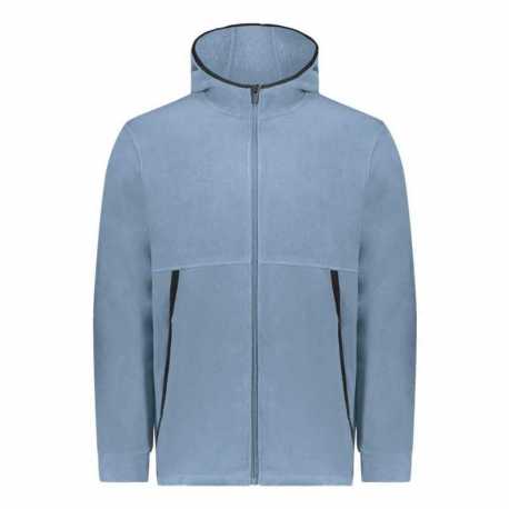 Augusta Sportswear 6858 Eco Revive Polar Fleece Hooded Full-Zip Jacket