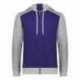 Augusta Sportswear 6899 Eco Revive Three-Season Triblend Fleece Full-Zip Hooded Sweatshirt