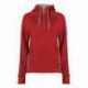 Badger 1051 FitFlex Women's French Terry Hooded Quarter-Zip