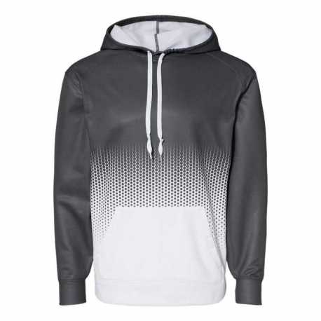 Badger 1404 Hex 2.0 Hooded Sweatshirt