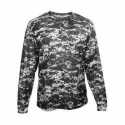 Badger 2184 Youth Digital Camo Long Sleeve T-Shirt