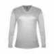 Badger 4964 Women's Tri-Blend Long Sleeve T-Shirt