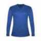 Badger 4964 Women's Tri-Blend Long Sleeve T-Shirt