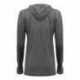 Badger 4965 Women's Tri-Blend Surplice Long Sleeve Hooded T-Shirt