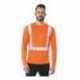 Bayside 3740 USA-Made Hi-Visibility Long Sleeve Performance T-Shirt - Segmented Tape