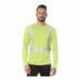 Bayside 3742 USA-Made Hi-Visibility Long Sleeve Performance T-Shirt