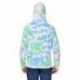 J America 8861JA Adult Tie-Dye Pullover Hooded Sweatshirt