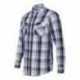 Burnside 8202 Long Sleeve Plaid Shirt