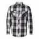 Burnside 8202 Long Sleeve Plaid Shirt