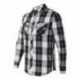 Burnside 8202 Long Sleeve Plaid Shirt