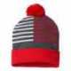 CAP AMERICA RKH12 USA-Made Half Color Beanie