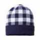 CAP AMERICA RKP12 USA-Made Plaid Beanie