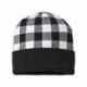 CAP AMERICA RKP12 USA-Made Plaid Beanie