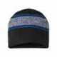 CAP AMERICA RKV9 USA-Made Variegated Striped Beanie