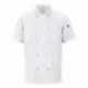 Chef Designs 046X Mimix Short Sleeve Chef Coat with OilBlok