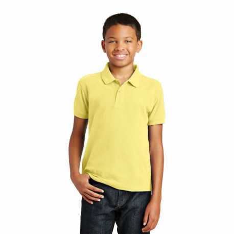 Port Authority Y100 Youth Core Classic Pique Polo