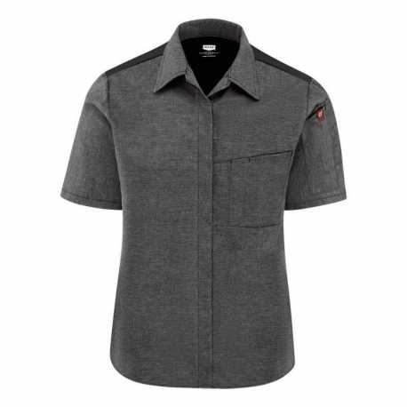 Chef Designs 501W Women's Poplin Airflow Cook Shirt with OilBlok