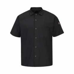 Chef Designs 502X Mimix Short Sleeve Cook Shirt with OilBlok