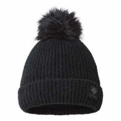 Columbia 186210 Winter Blur Pom-Pom Cuffed Beanie