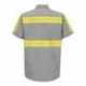 Red Kap SP24E Enhanced Visibility Industrial Work Shirt