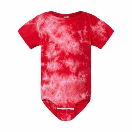 Dyenomite 340CR Infant Crystal Tie-Dyed Onesie