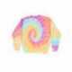 Dyenomite 681VR Blended Tie-Dyed Crewneck Sweatshirt