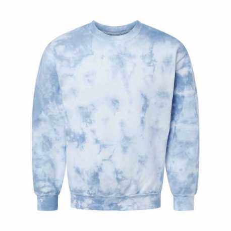 Dyenomite 681VR Blended Tie-Dyed Crewneck Sweatshirt