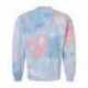 Dyenomite 681VR Blended Tie-Dyed Crewneck Sweatshirt