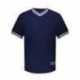 Holloway 221221 Youth Retro V-Neck Baseball Jersey