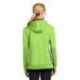 Sport-Tek LST235 Ladies Sport-Wick Fleece Colorblock Hooded Pullover