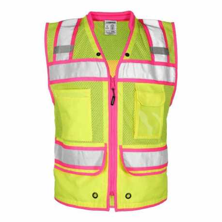 Kishigo S5042-5046 Color Contrast High Performance Surveyors Vest