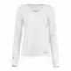 Holloway 222770 Women's Electrify CoolCore Long Sleeve V-Neck T-Shirt