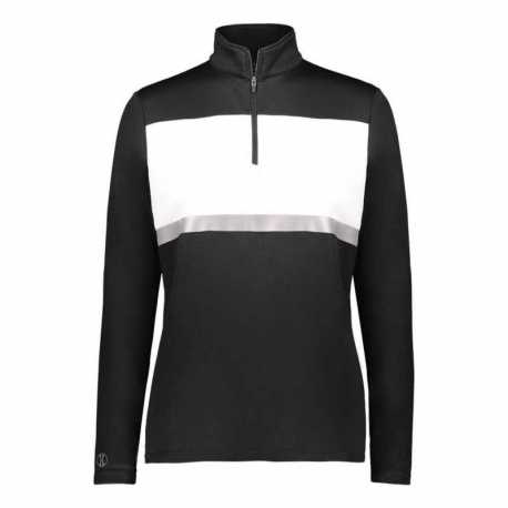 Holloway 222791 Women's Prism Bold Quarter-Zip Pullover