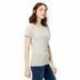 US Blanks US100R Ladies Short-Sleeve Recover Yarn Crewneck