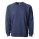 Independent Trading Co. SS1000C Icon Lightweight Loopback Terry Crewneck Sweatshirt