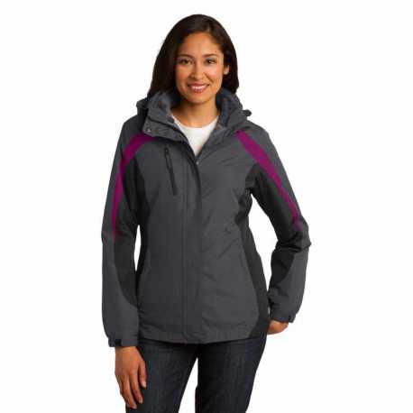 Port Authority L321 Ladies Colorblock 3-in-1 Jacket