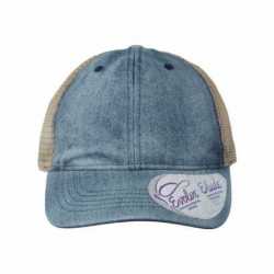 Infinity Her DAISY Women's Denim Mesh-Back Cap