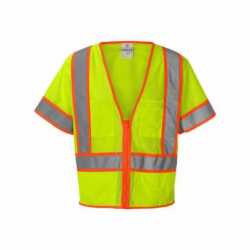 Kishigo 1242-1243 Ultra-Cool Six-Pocket Mesh Surveyor's Vest