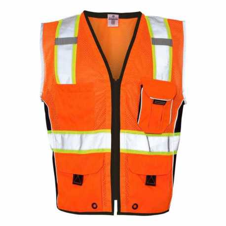 Kishigo 1513-1514 Premium Black Series Heavy-Duty Vest