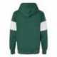 MV Sport 22709 Classic Fleece Colorblocked Hooded Sweatshirt