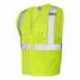 Kishigo 1532-1533 Clear ID Vest with Zipper Closure