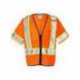 Kishigo 1565-1566 Class 3 Mesh Zippered Vest