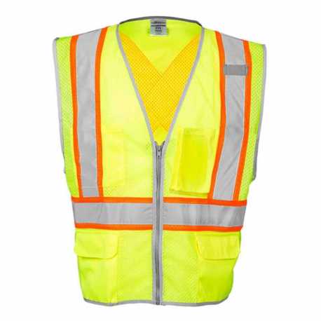 Kishigo 1576-1577 Premium Brilliant Series X Back Dual Compliant Vest