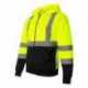 Kishigo JS102-103 Hi-Vis Full-Zip Hooded Sweatshirt