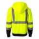 Kishigo JS102-103 Hi-Vis Full-Zip Hooded Sweatshirt