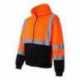 Kishigo JS102-103 Hi-Vis Full-Zip Hooded Sweatshirt