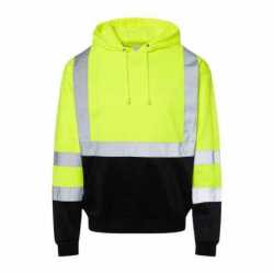 Kishigo JS154 Hi-Vis Hooded Sweatshirt