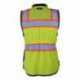 Kishigo S5021-5022 Premium Black Series Women's Heavy Duty Surveyors Vest